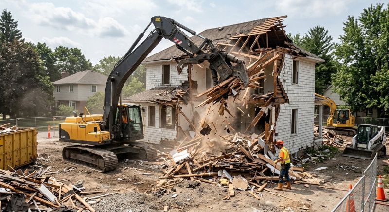House Demolition Service in Pearland, TX