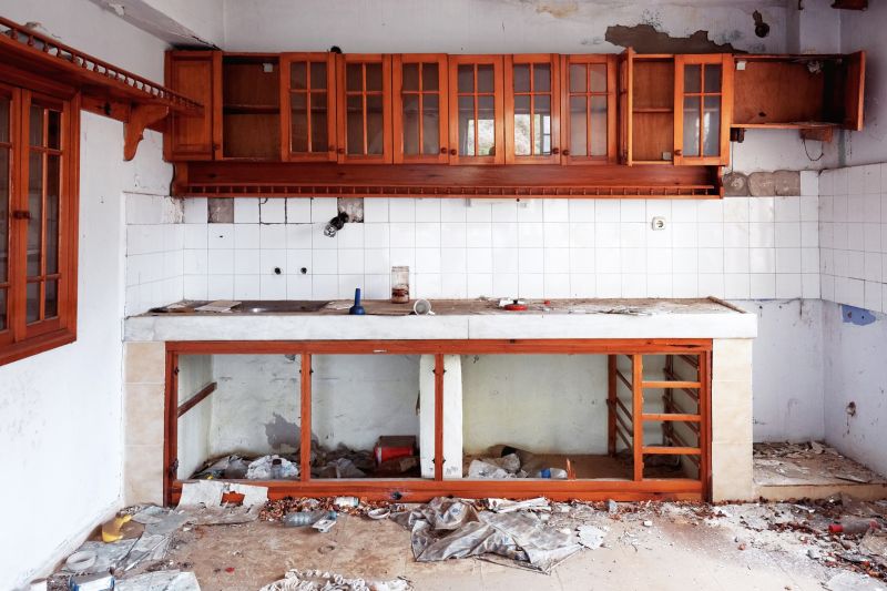 Kitchen Wall Demolition