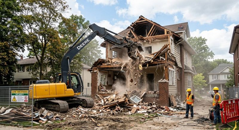 Home Demolition Service in Morris County, NJ