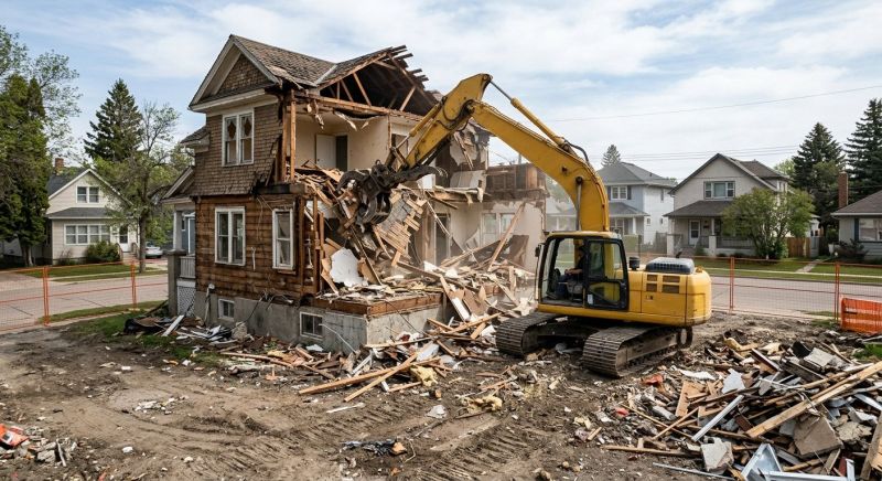 House Demolition Service in Roseville, CA